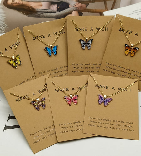 Butterfly Pendant Necklace