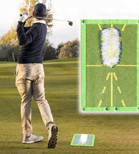 Golf Training Mat for Swing Detection